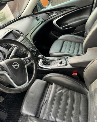 Opel Insignia cena 21999 przebieg: 242978, rok produkcji 2010 z Szamocin małe 254